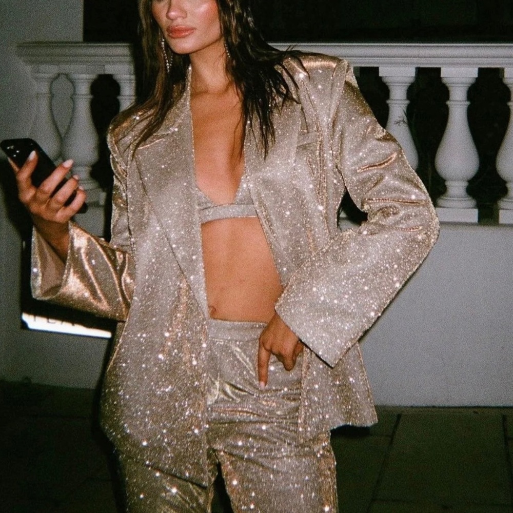 SLA The Label Bronze Paloma Blazer